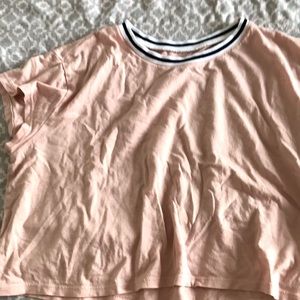 Baby pink h&m shirt